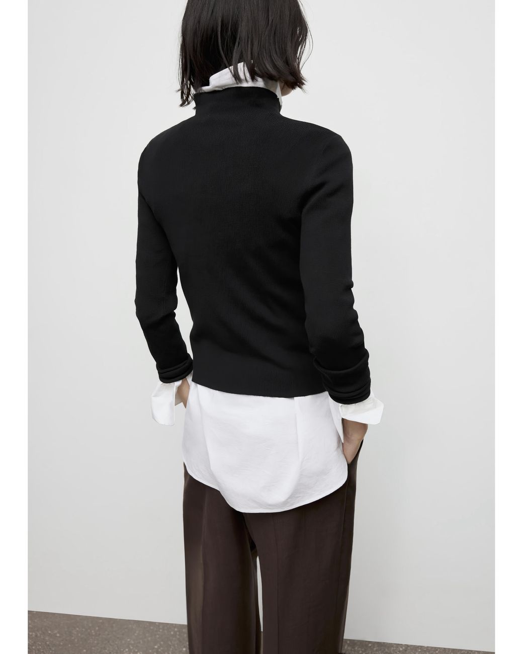 Mango Black Sweater