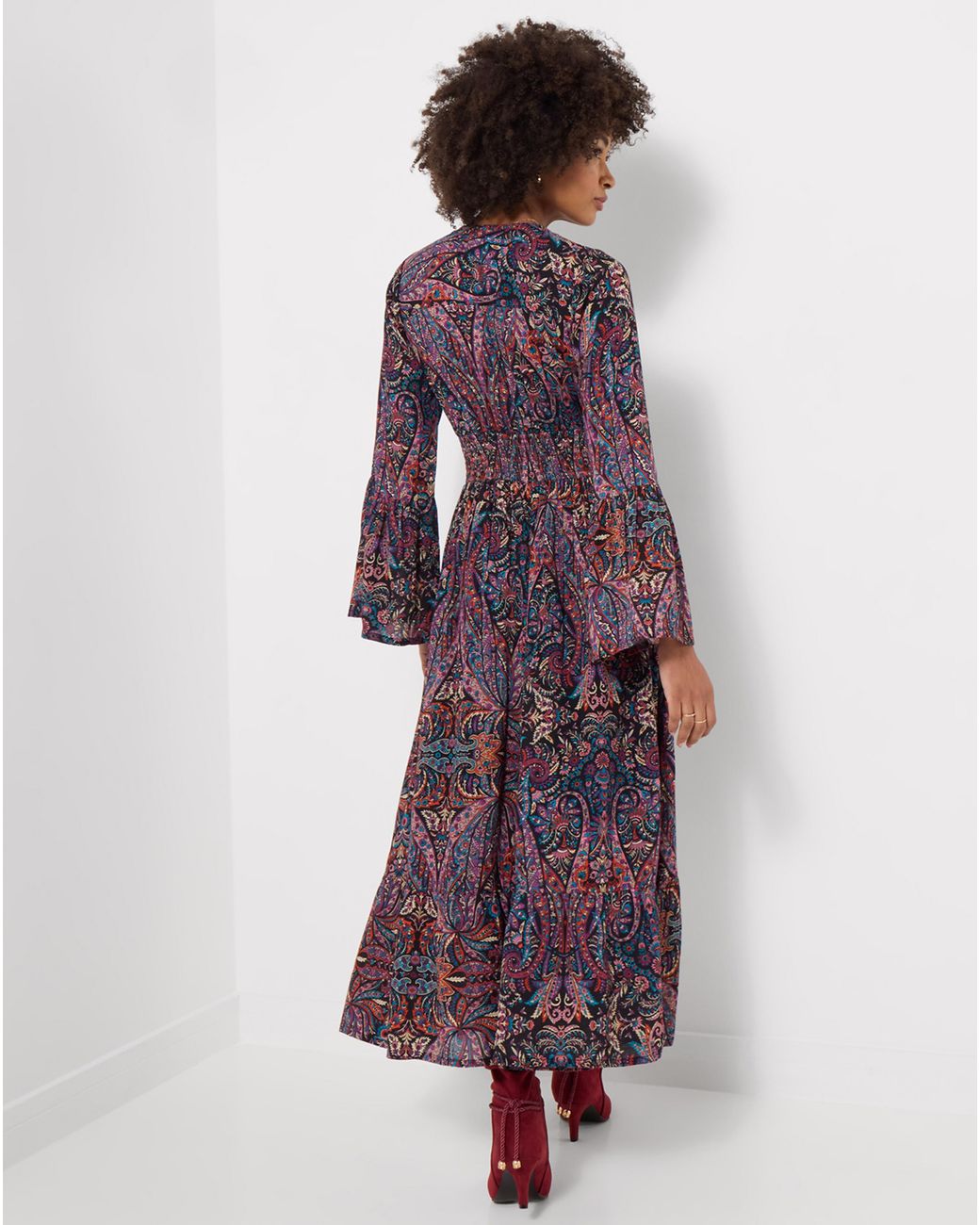 Joe Browns Purple Petite Paisley Maxi Dress
