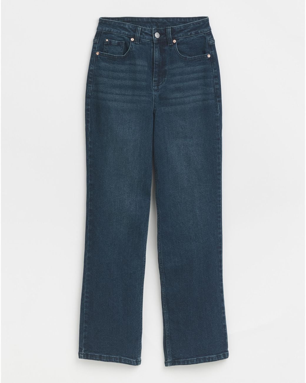 Simply Be Blue 99 1 Relaxed Straight Leg Jeans
