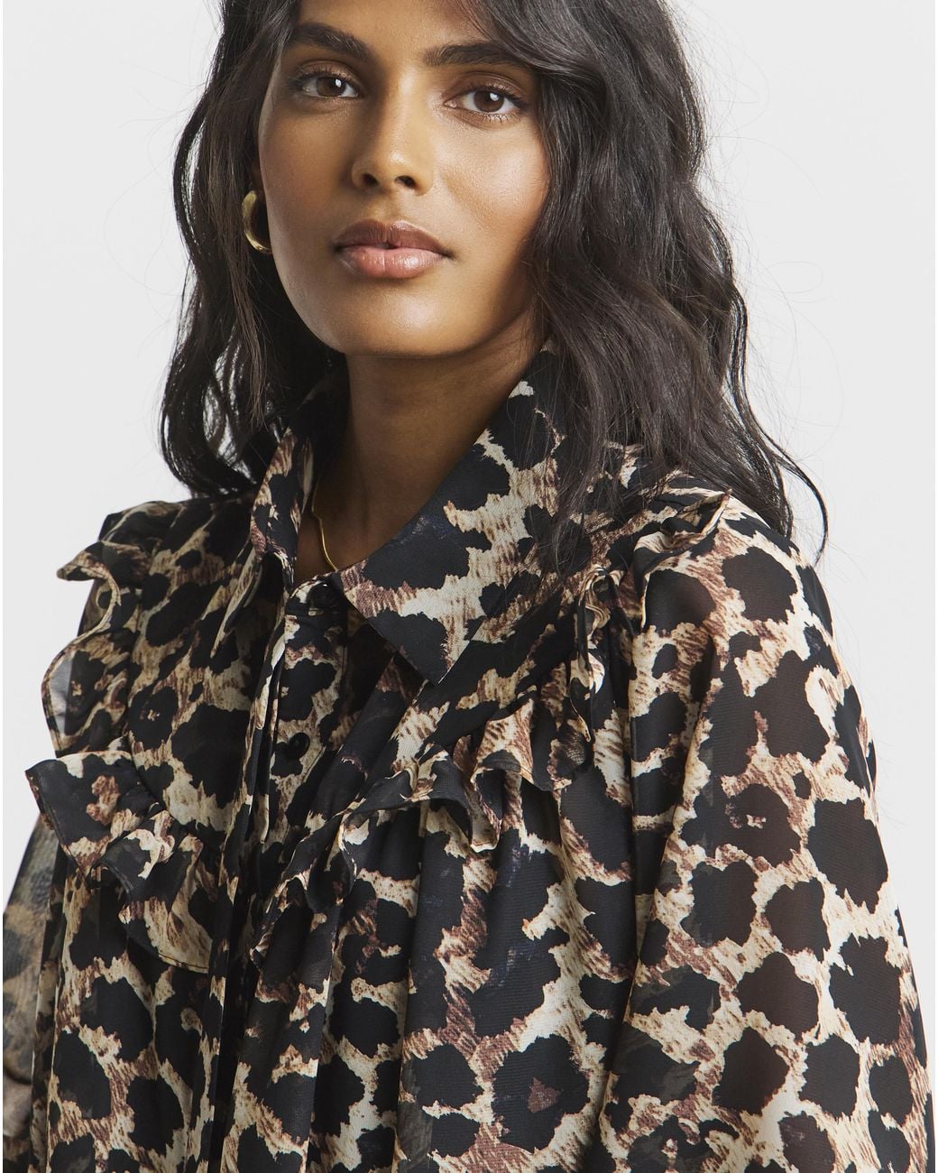 Simply Be Multicolor Animal Swing Shirt Dress