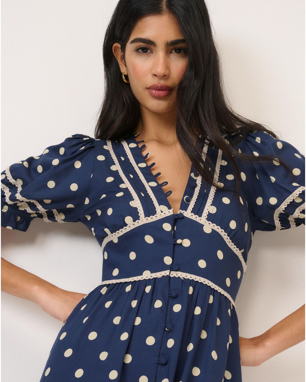 Nobody's Child Blue Nc Saffy Midi Dress