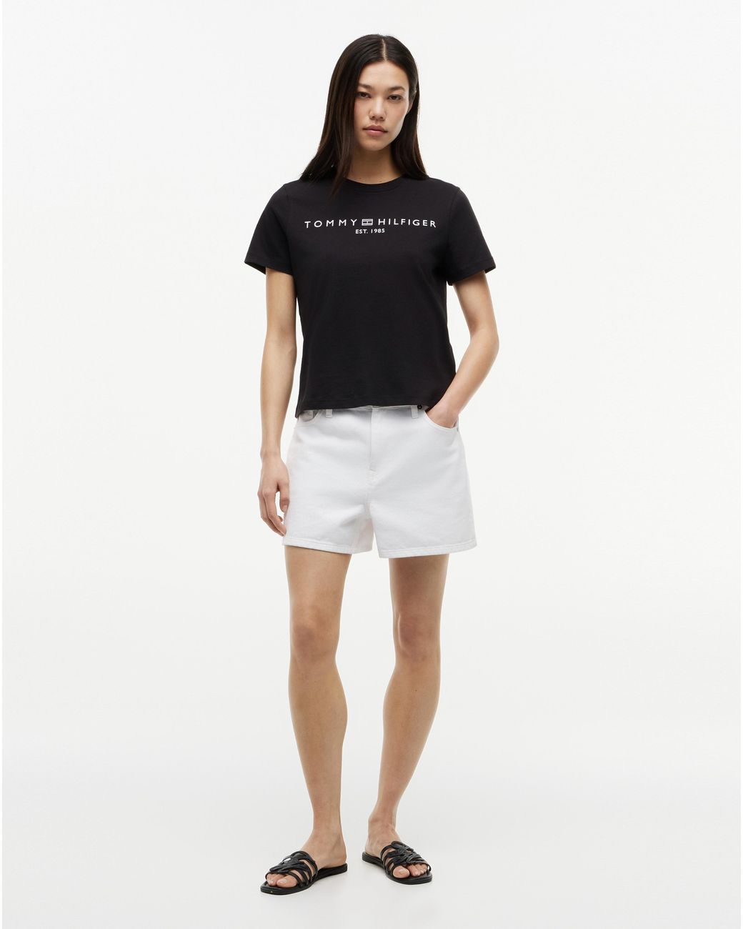 Tommy Hilfiger Black Logo T-Shirt