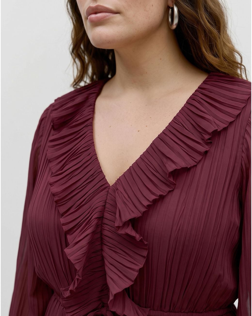 Vero Moda Red Frill Dress