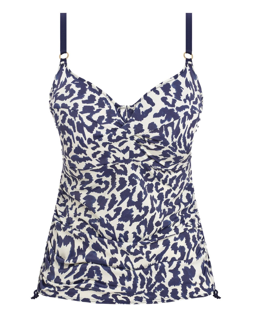 Fantasie Blue Hope Bay Twist Tankini Top