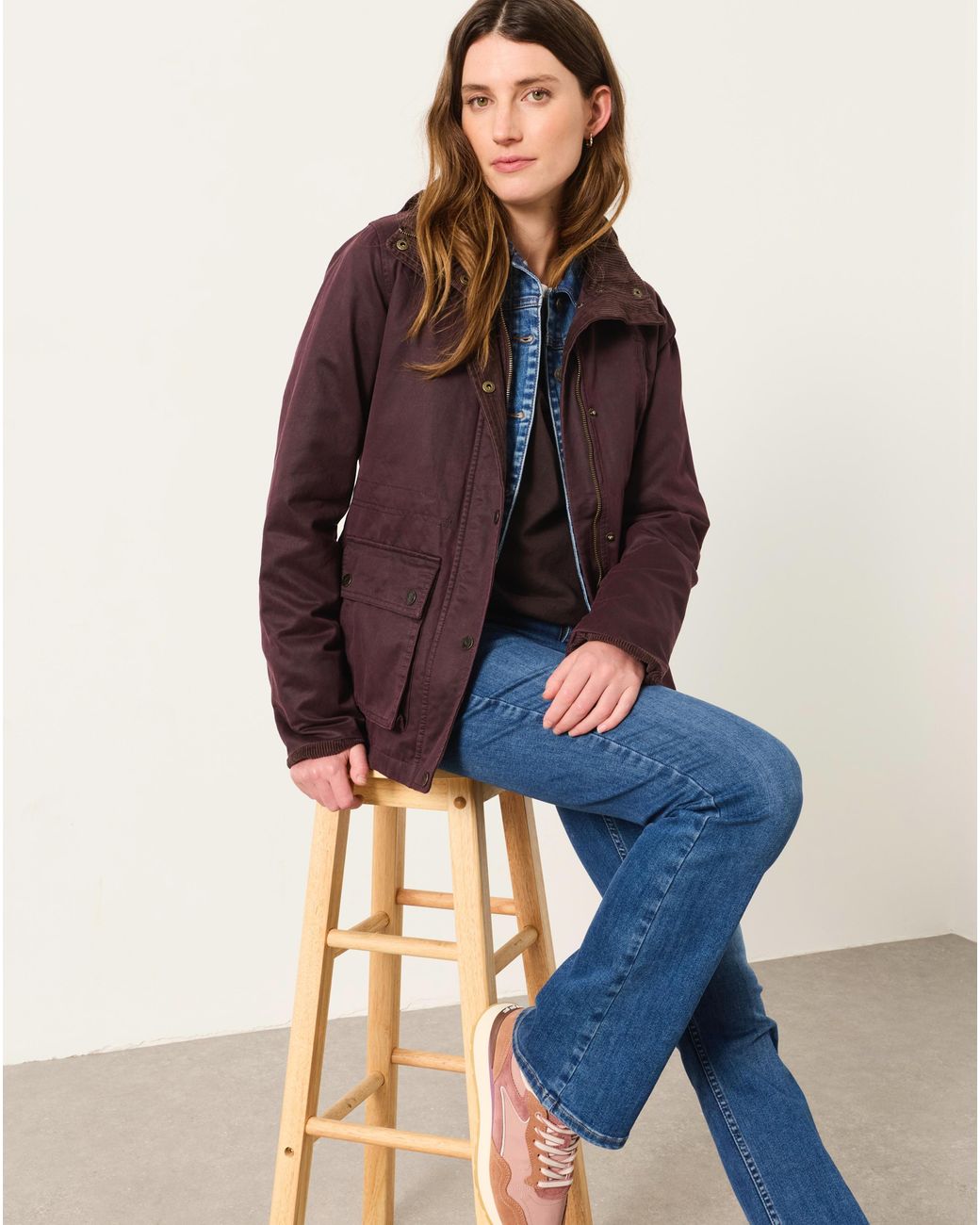 FatFace Brown Sussex Jacket
