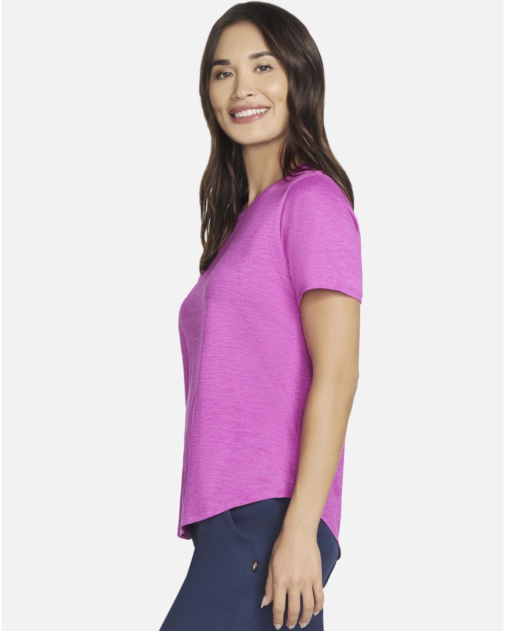 Skechers Purple Go Dri Swift T-Shirt