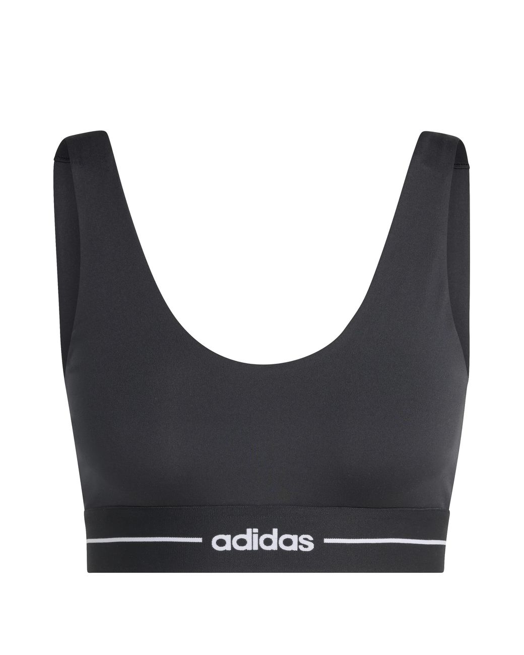 Adidas Black Hyperglam Light Support Bra
