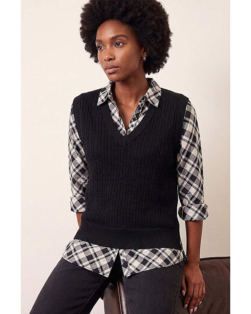 Roman Blue Roman Check Print 2