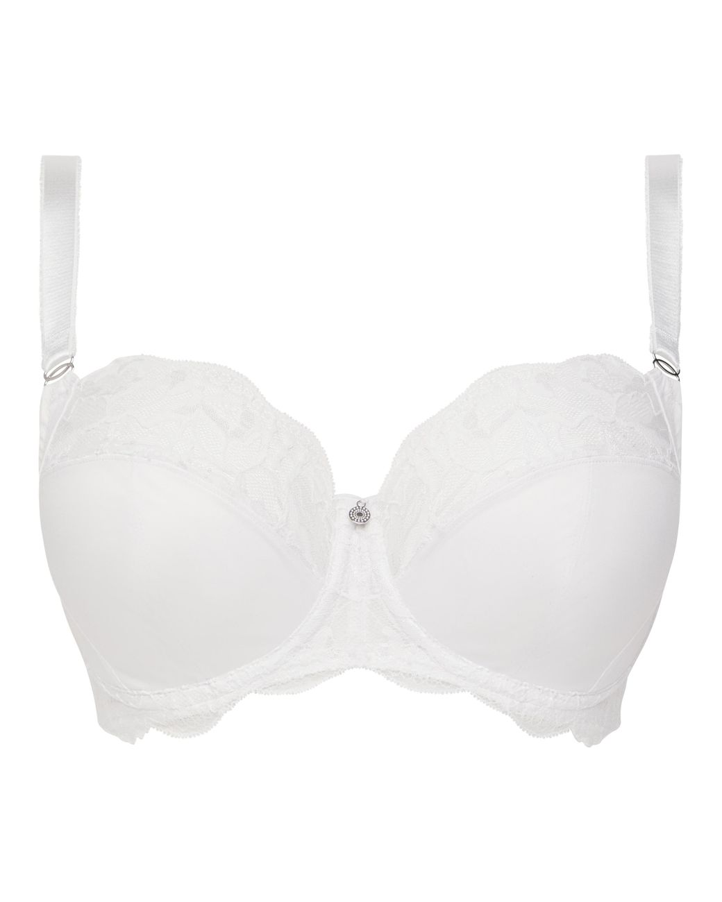 Fantasie White Reflect Full Cup Bra