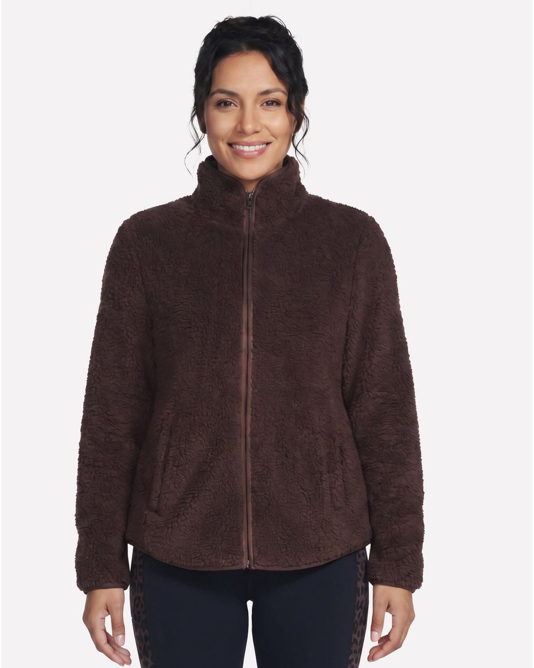 Skechers Brown Sherpa Jacket