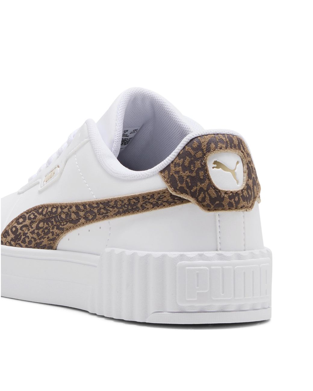 PUMA White Carina 3.0 Feline Trainers