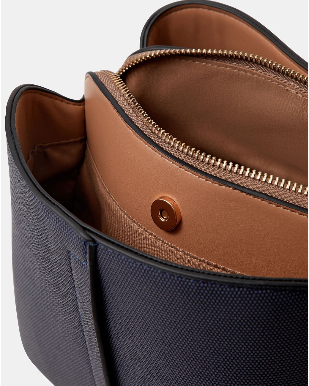 Accessorize Blue Webbing Strap Crossbody Bag