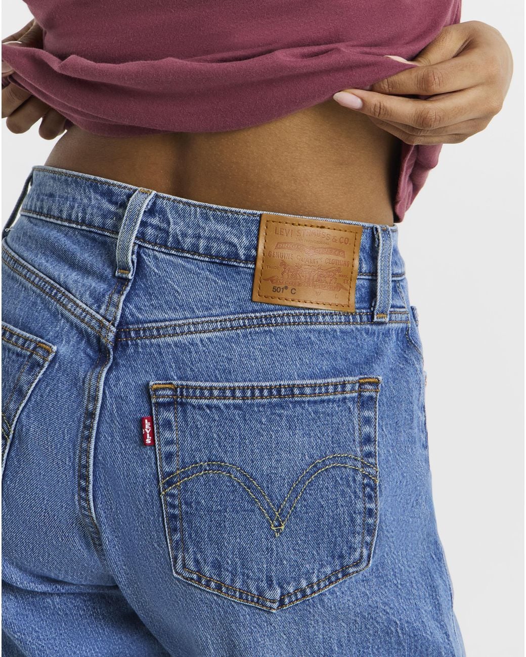 Levi's Blue Levis 501 Curve Jean