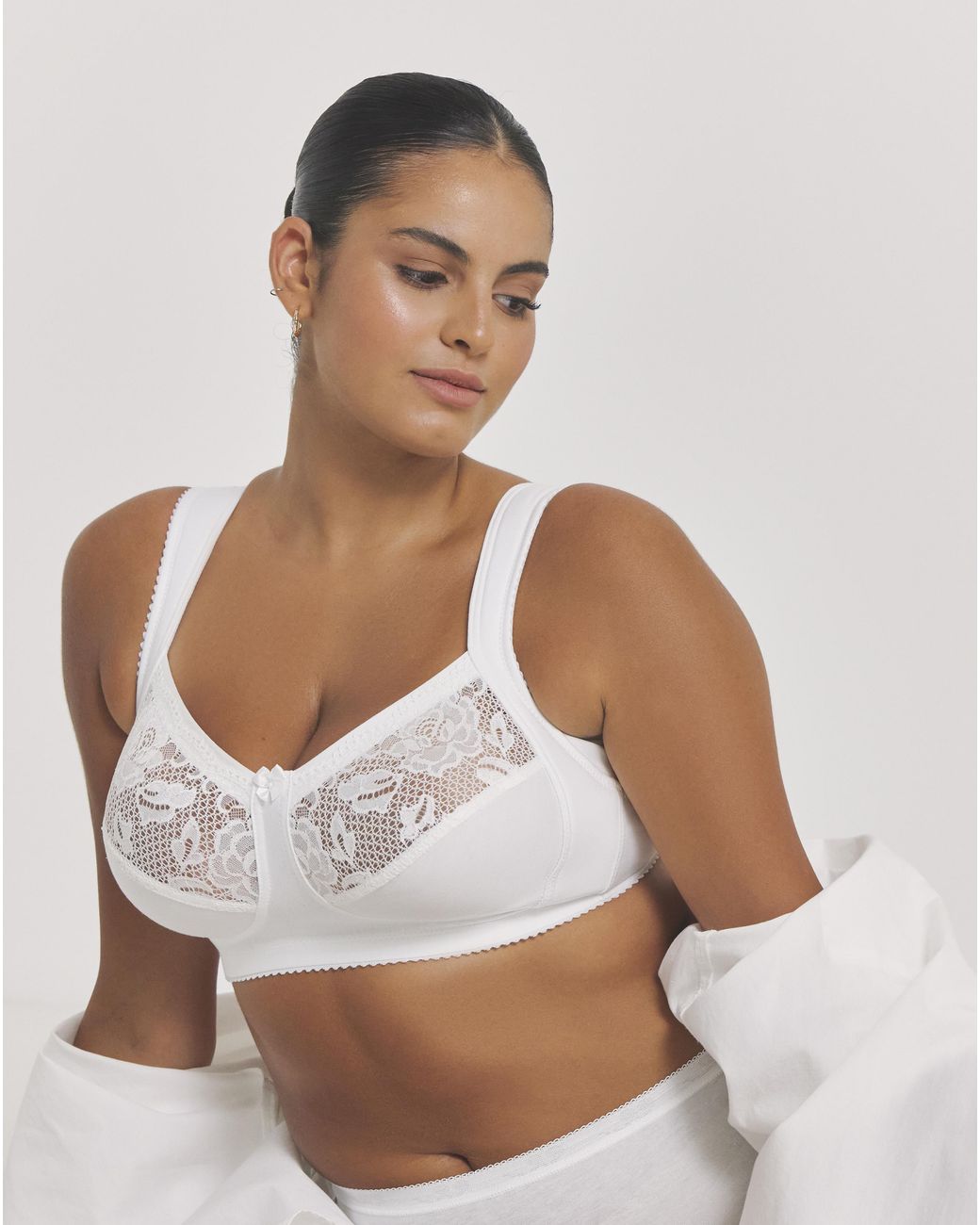Miss Mary Of Sweden Brown Miss Mary Lovely Lace Support Bra