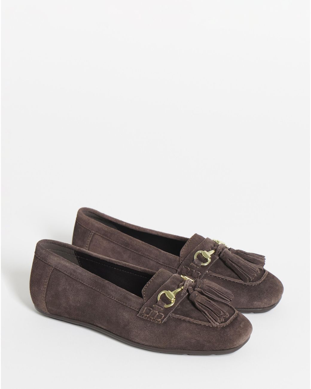 Heavenly Soles White Suede Driving Moccasin Wide