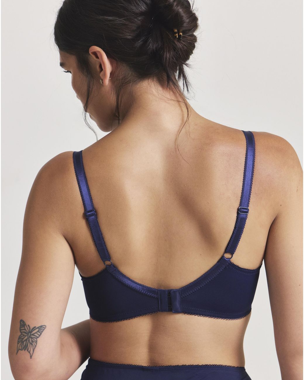 Pretty Secrets Blue 2 Pack Ella Lace Padded Plunge Bras