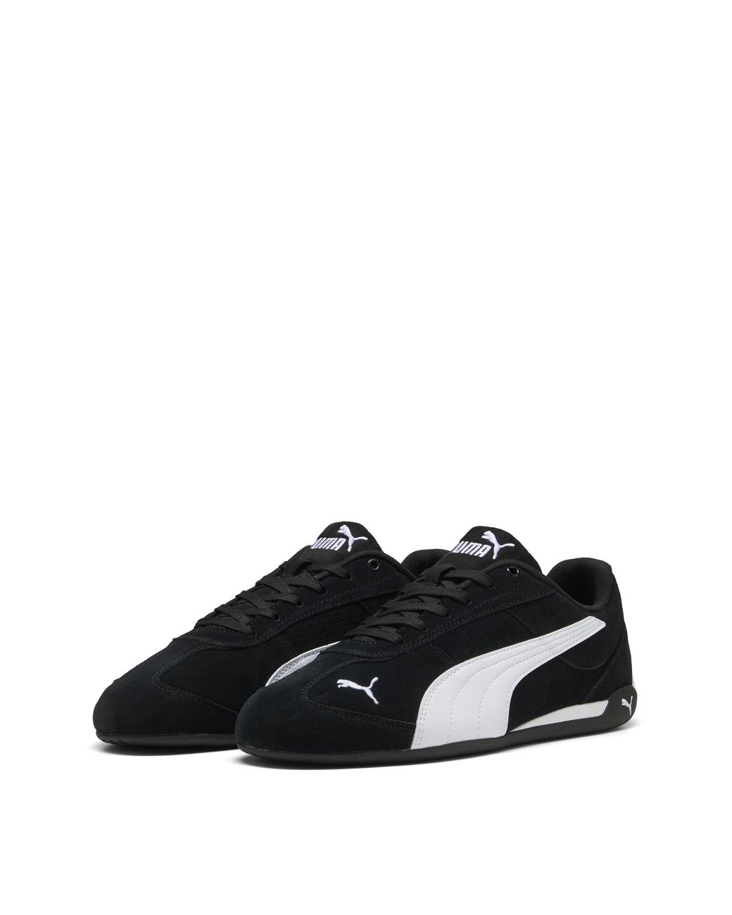 PUMA Black Replicatch Suede Trainers