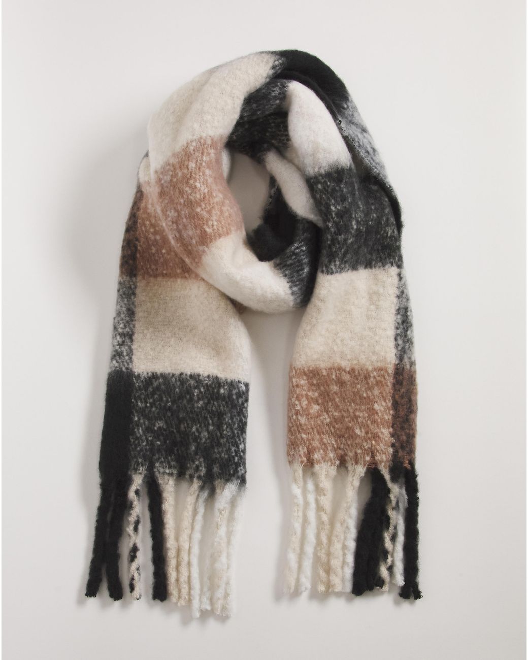 Simply Be Natural Check Scarf