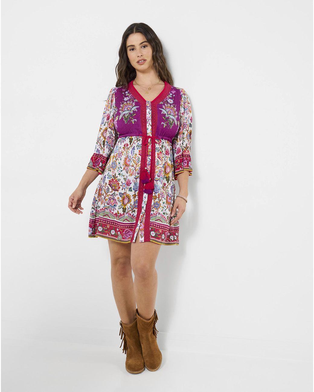 Joe Browns White Ultimate Boho Tunic Dress