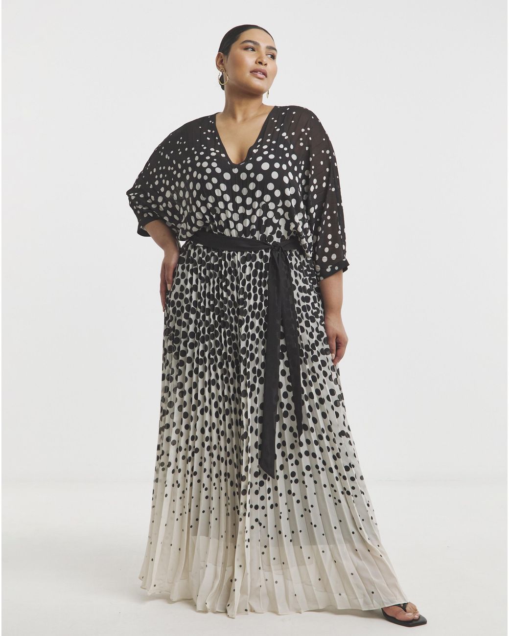 Joanna Hope Multicolor Ombre Spot Dress