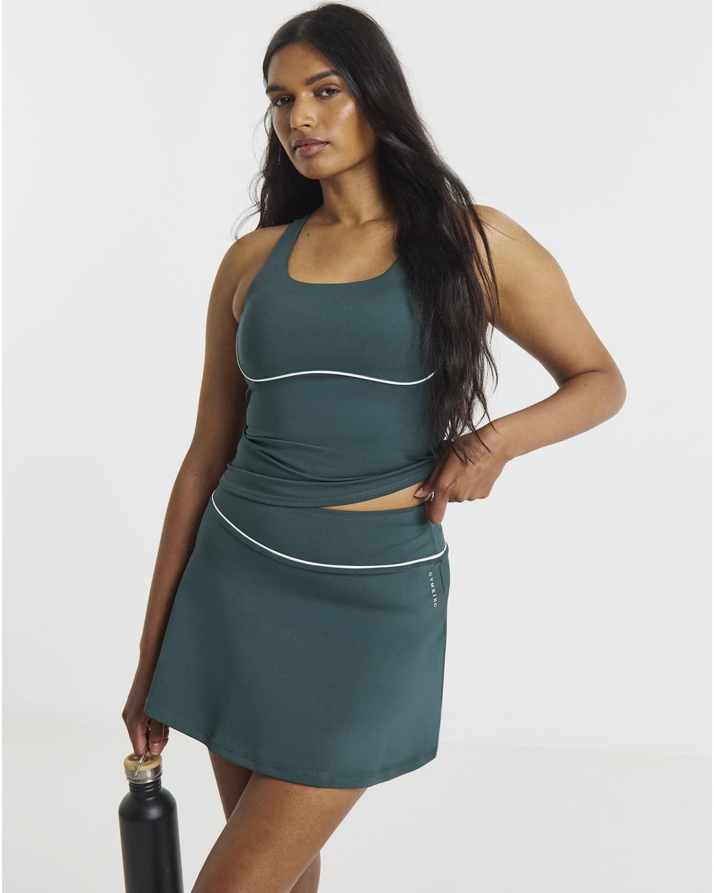 Gym King Blue Knockout Skort
