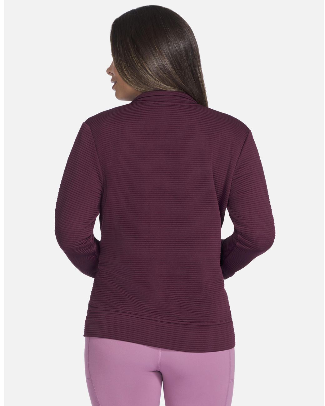 Skechers Purple Go Walk Hoodless Hoodie