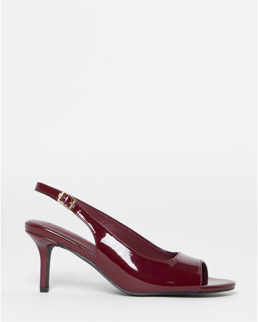 Simply Be Blue Peep Toe Heels Extra Wide Fit