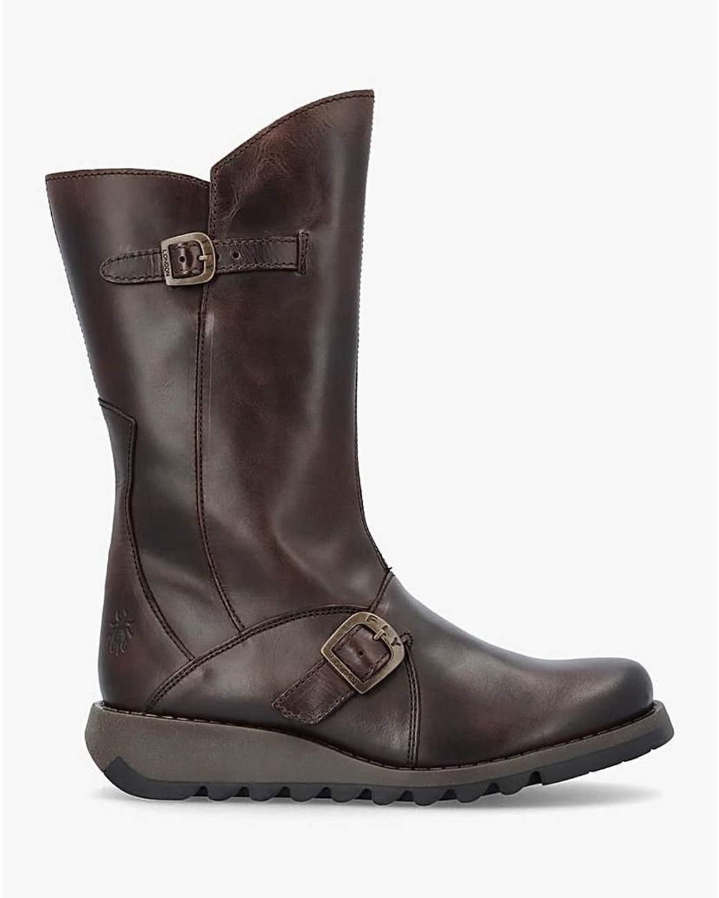 Fly London Brown Mes Ii Calf Boots