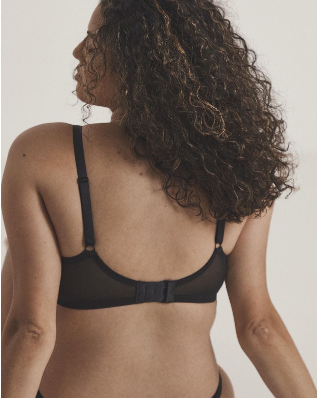 Pretty Secrets Black Full Cup Lace Padded Bra