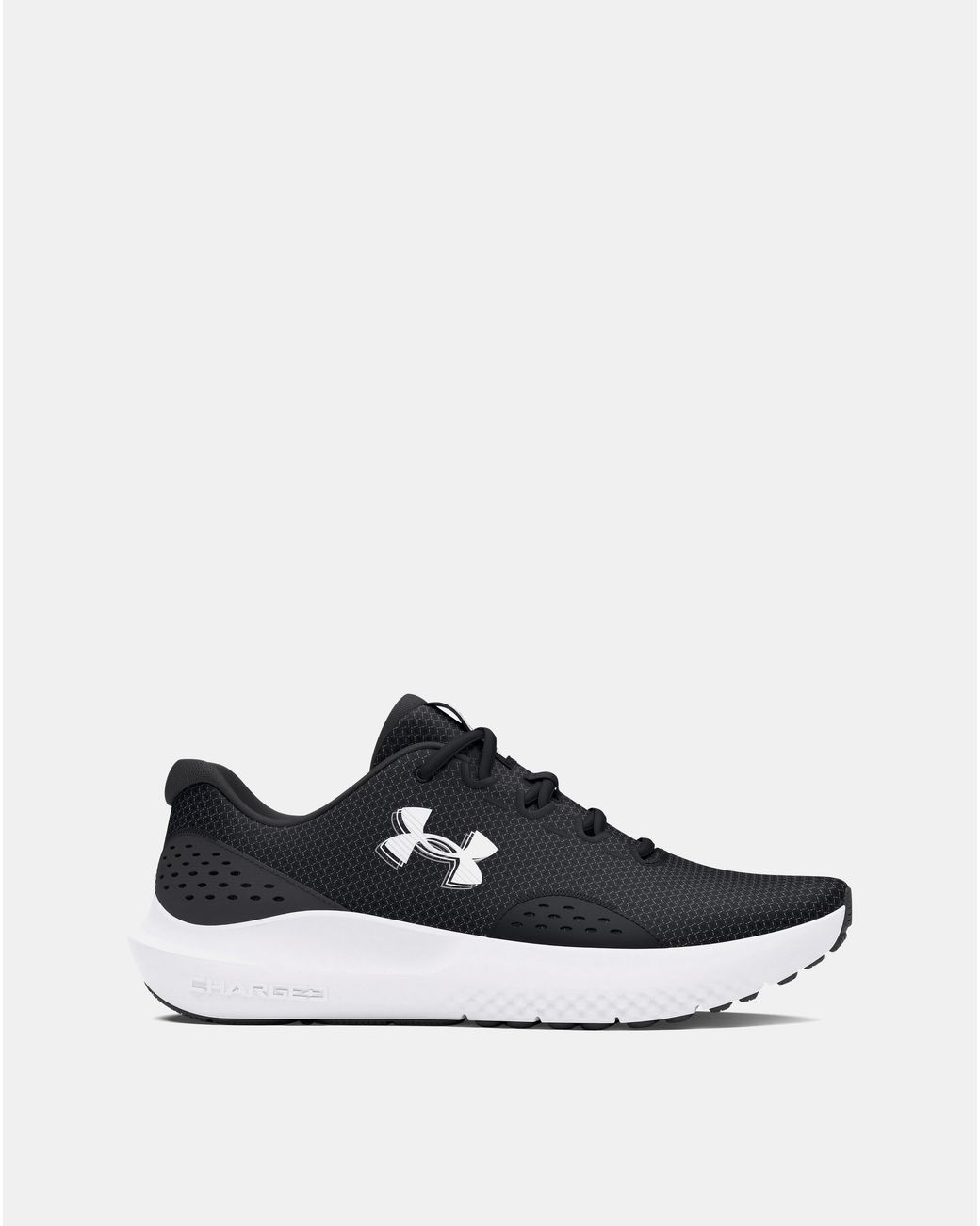 Under Armour White Charged Surge Trainers