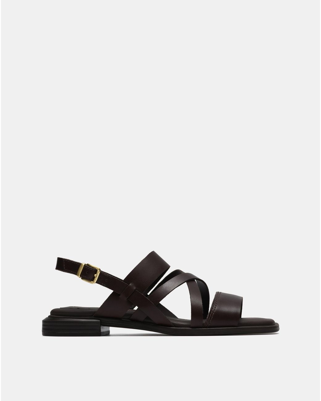 Clarks Black Ariany Leather Sandal D Fit