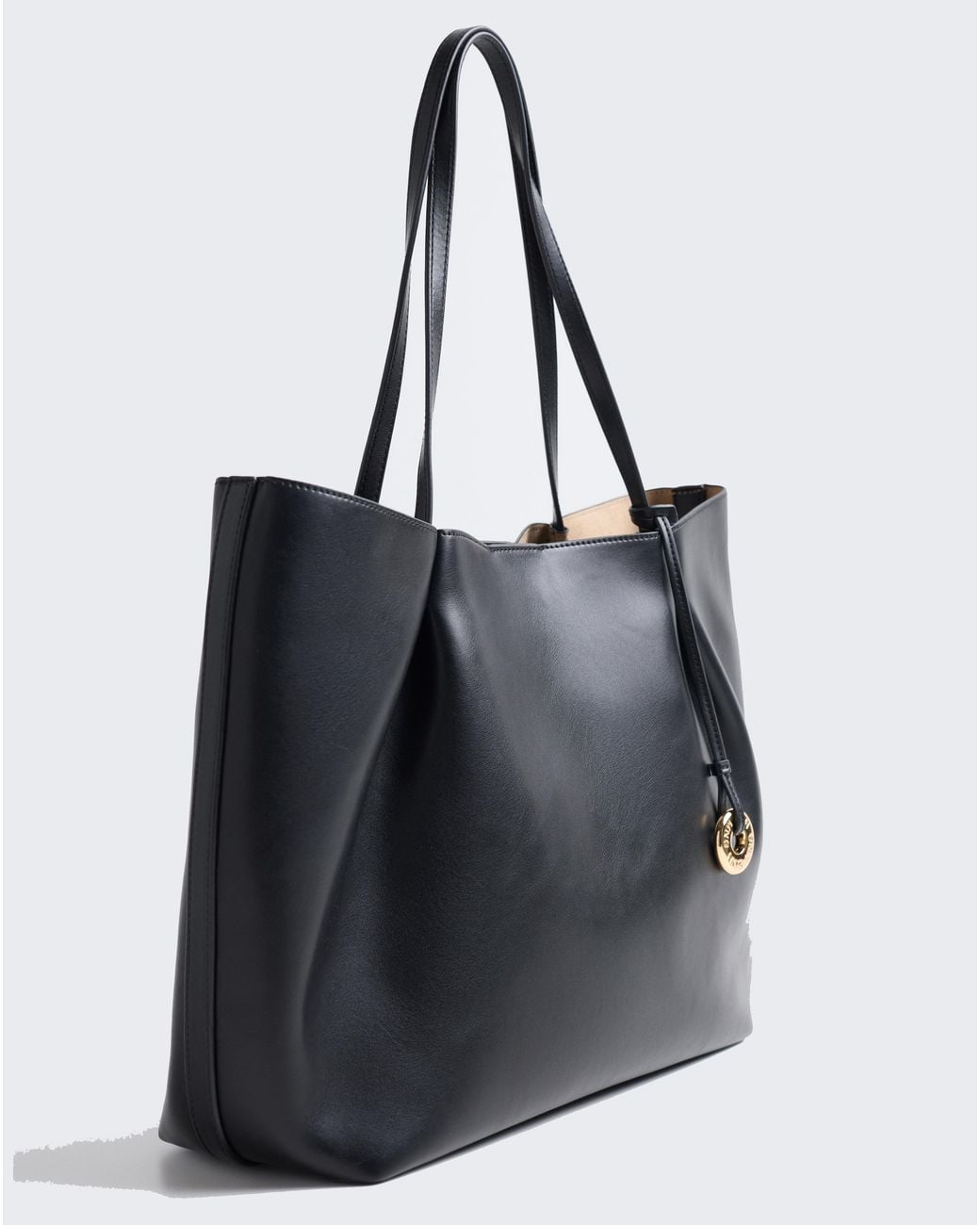 Mango Black Totes Bag Isabel