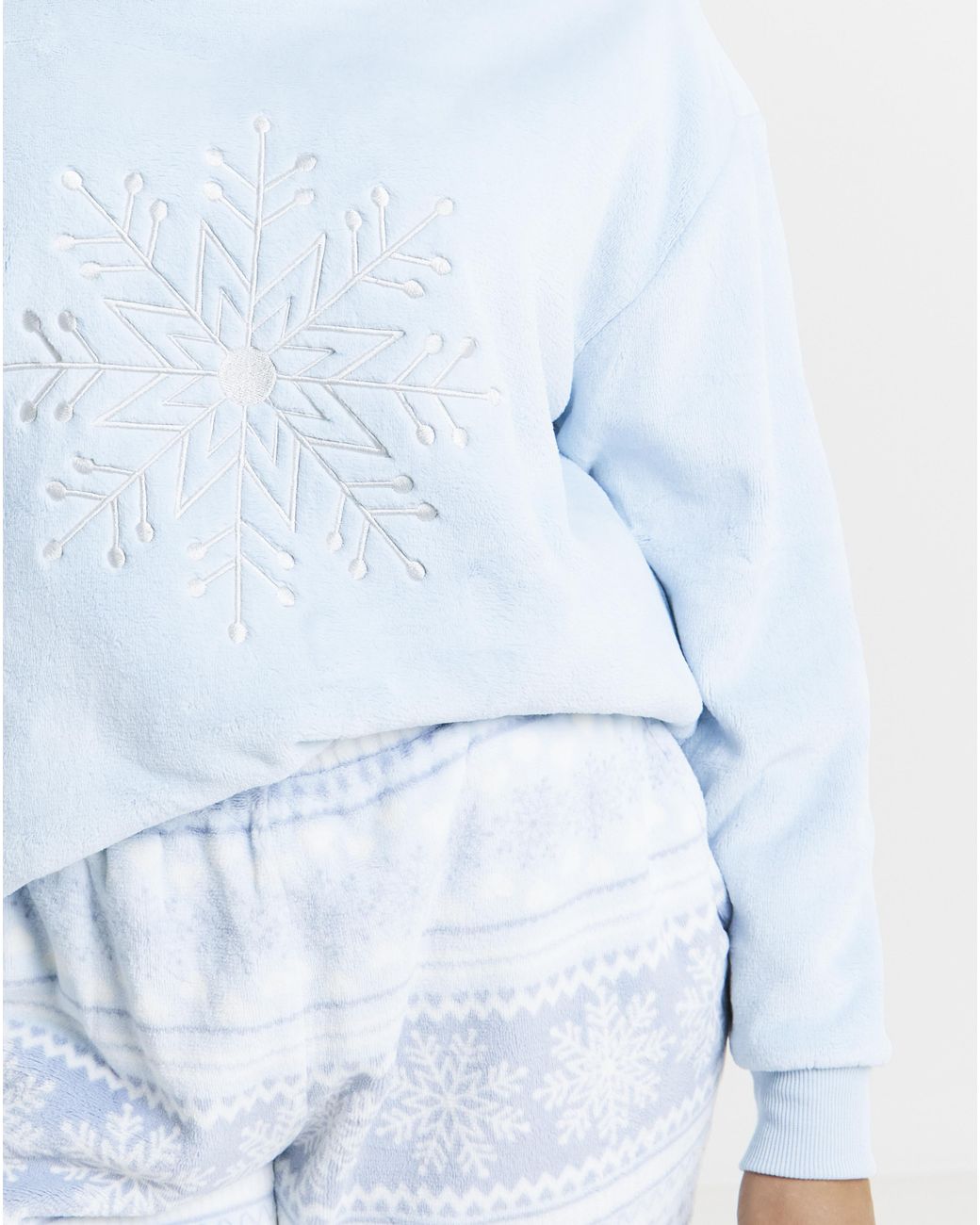 Pretty Secrets Blue Pj Set & Fluffy Socks