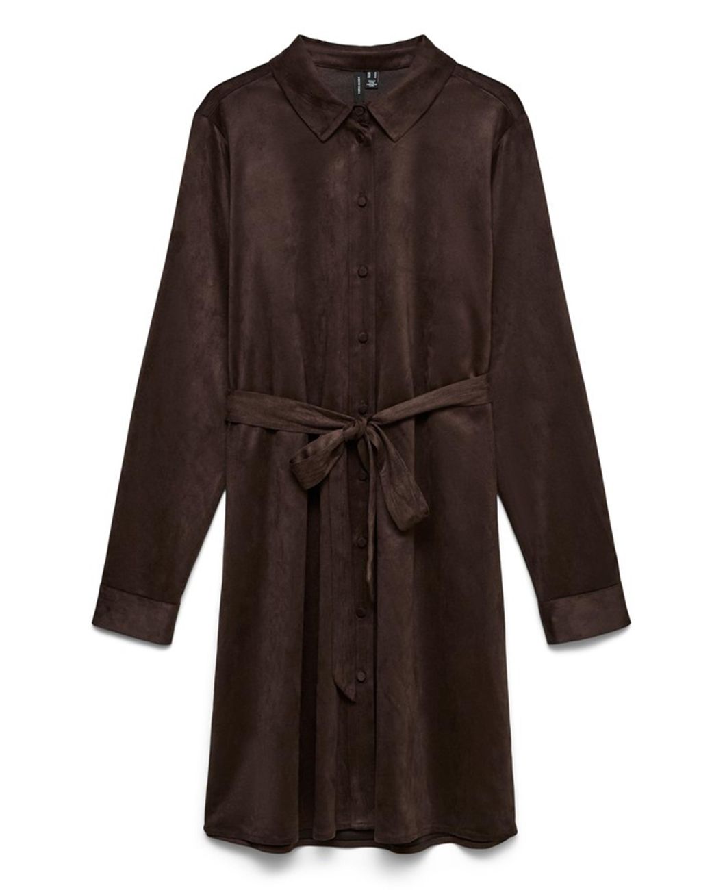 Vero Moda Black Leopard Print Shirt Dress
