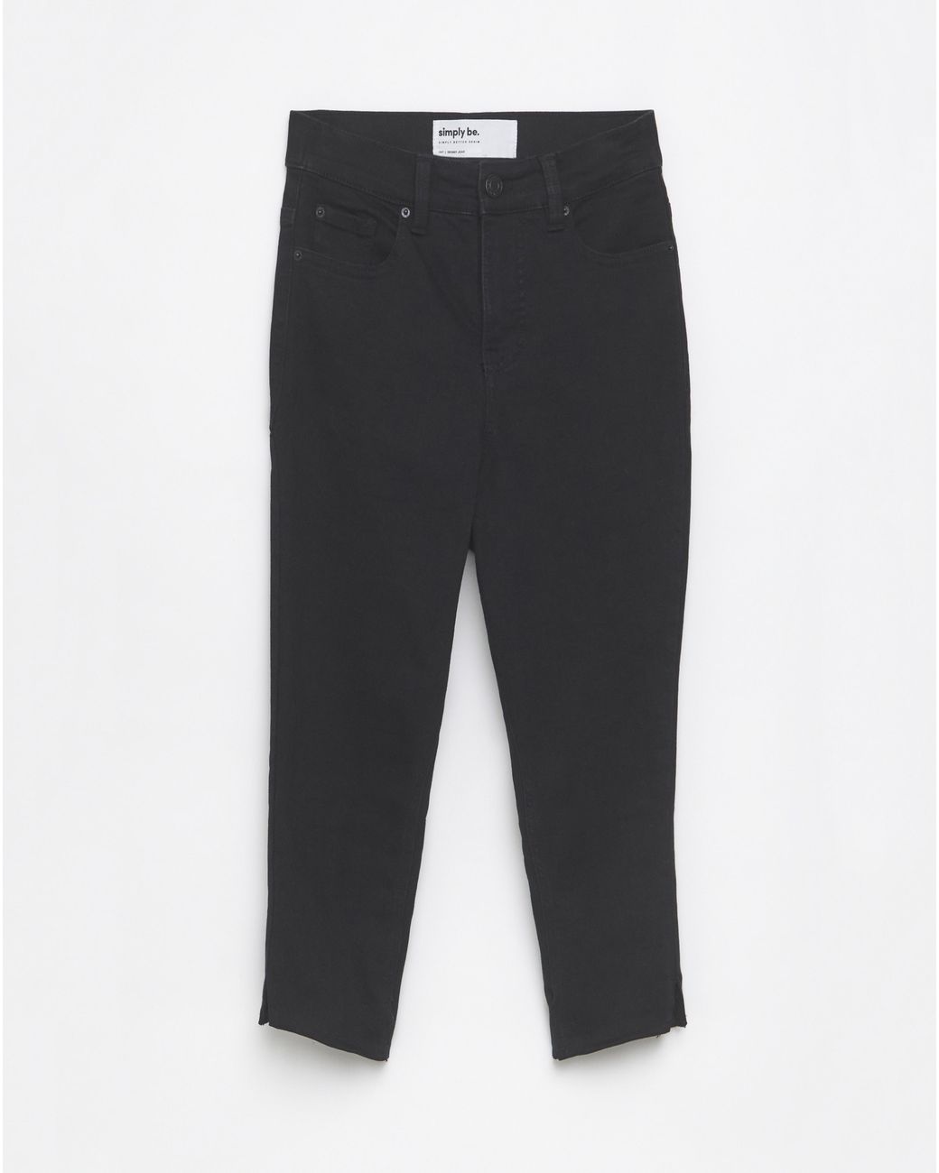 Simply Be Blue Stretch Denim Capri Jeans