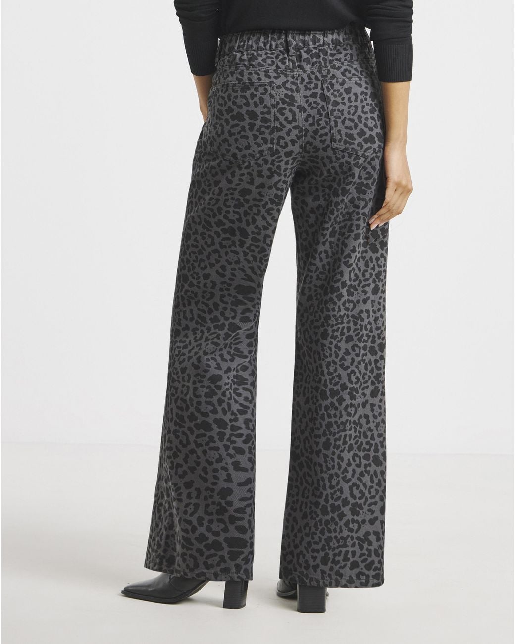 Simply Be Blue Sbe Wide Leg Jeans
