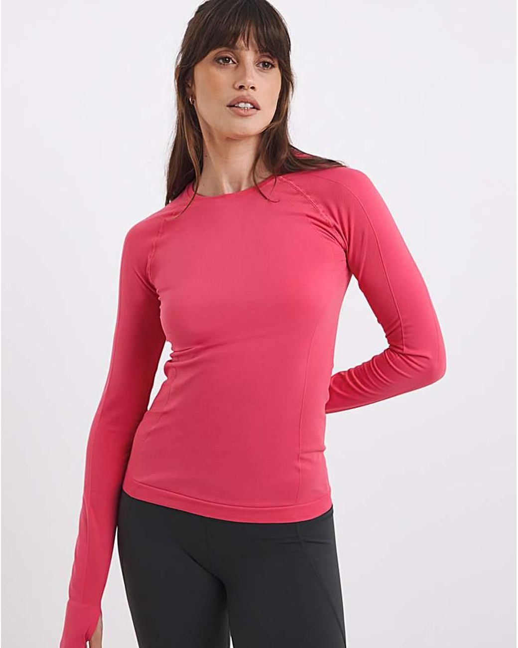 Sweaty Betty Red Athlete Seamless Top