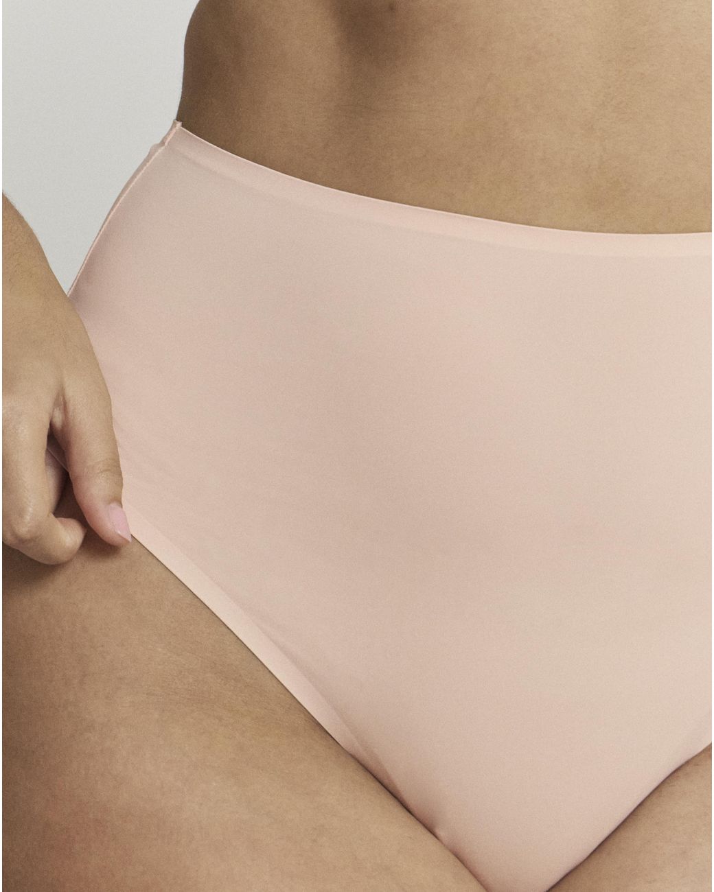 Figleaves Brown Smoothing High-Waisted Thong