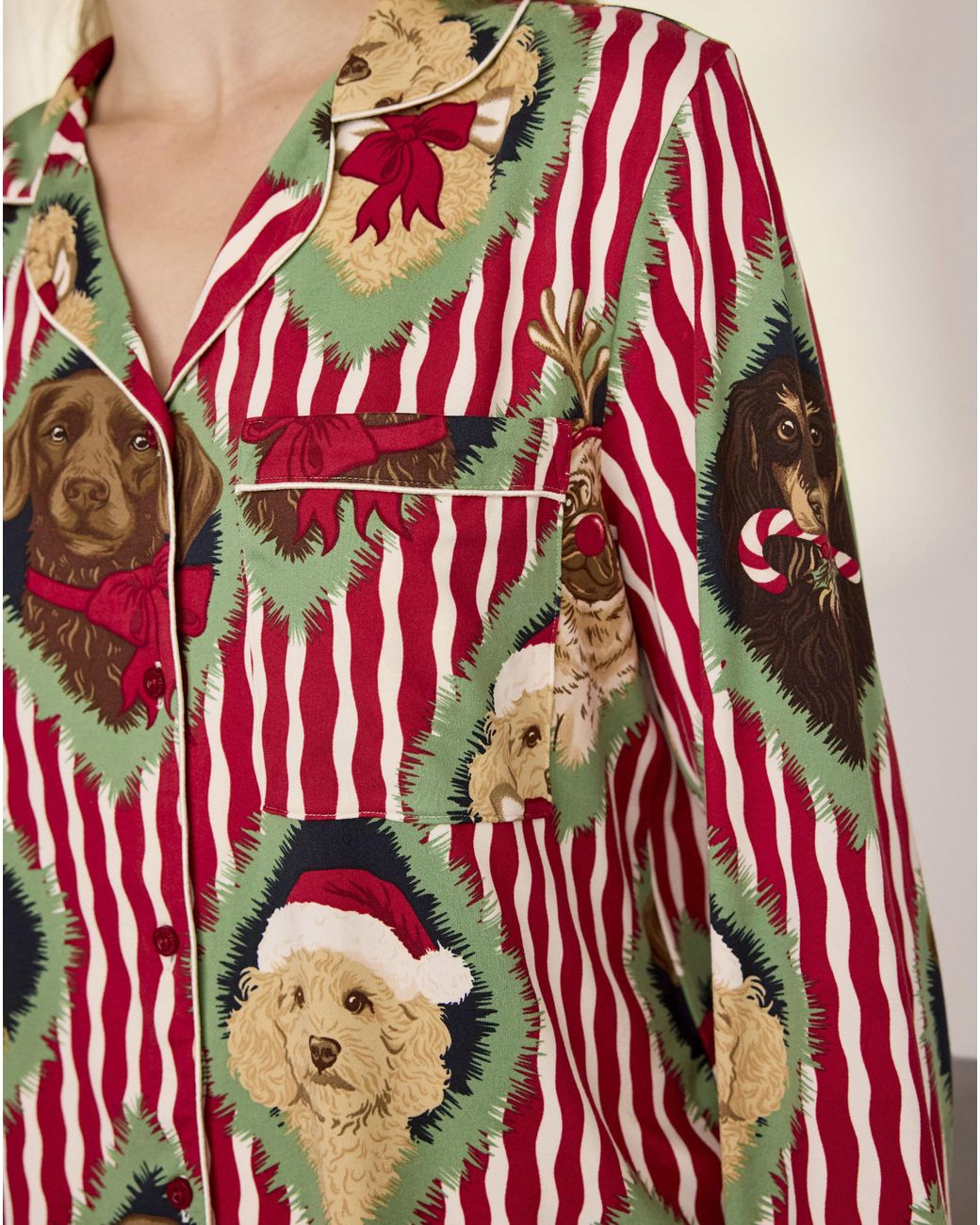 Chelsea Peers Multicolor Classic Long Button Up Set