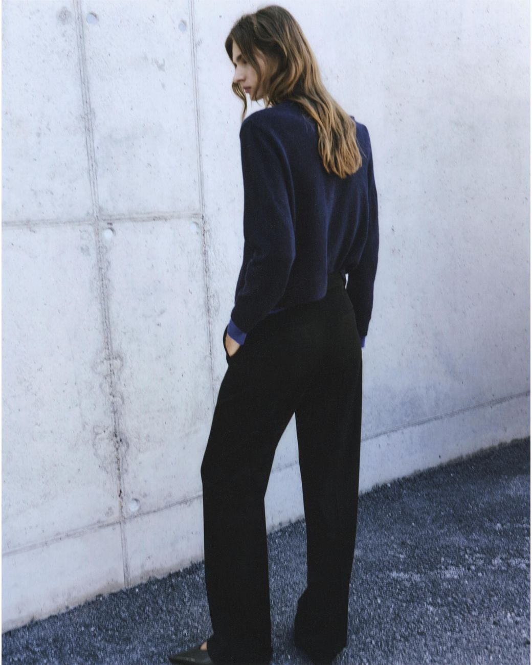 Mango Blue Cardigan Eliote