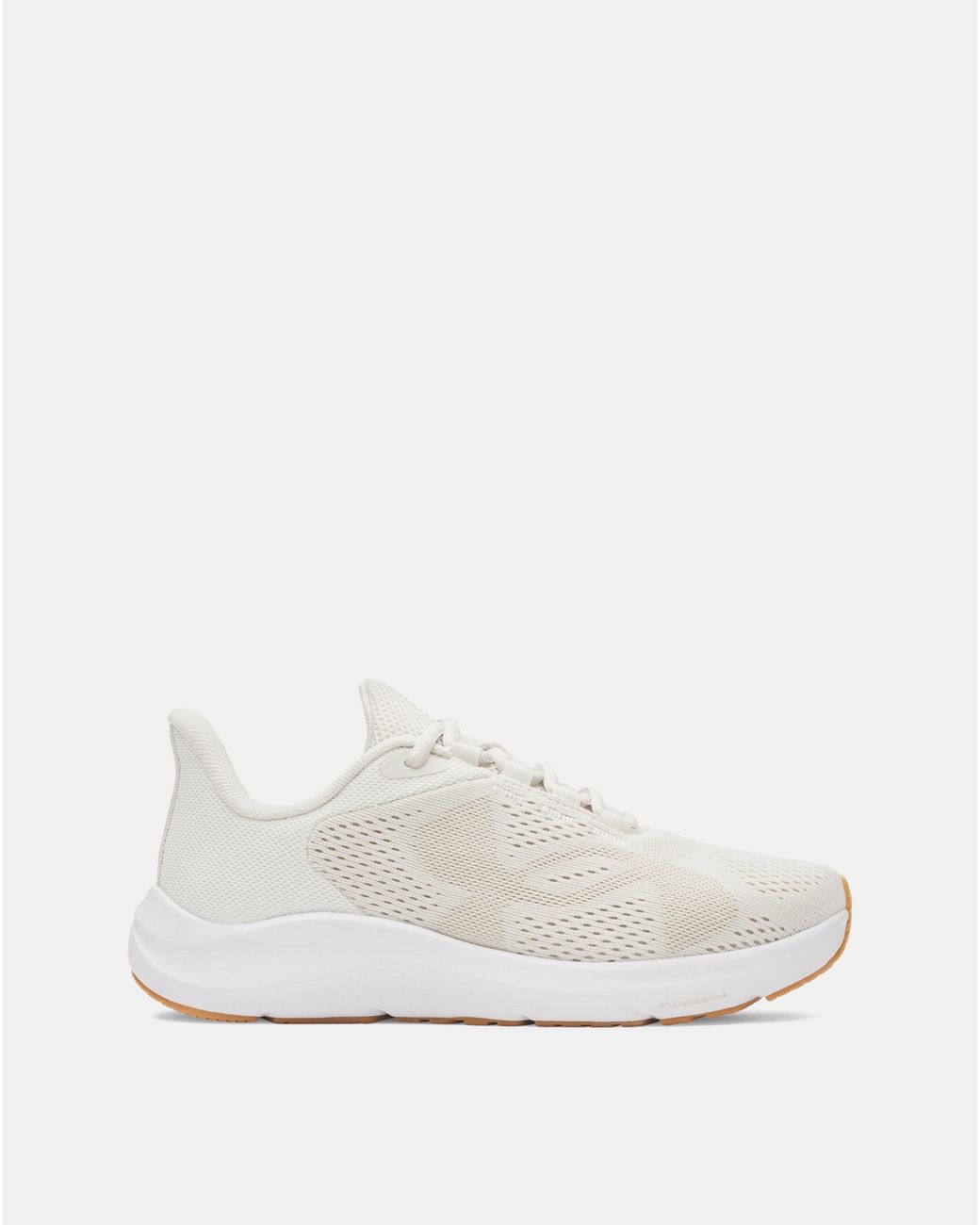 Under Armour White Charged Pursuit Trainers