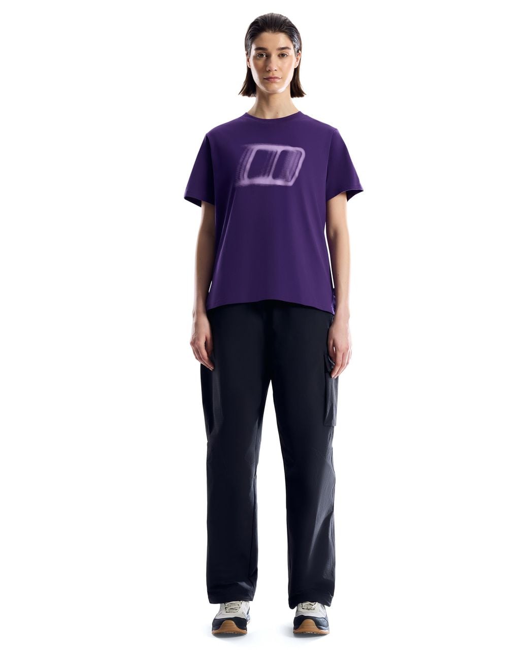 Berghaus Purple Blockmorph Essential T-Shirt