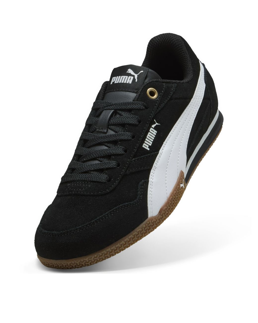 PUMA Black Bella Donna Suede Sneakers