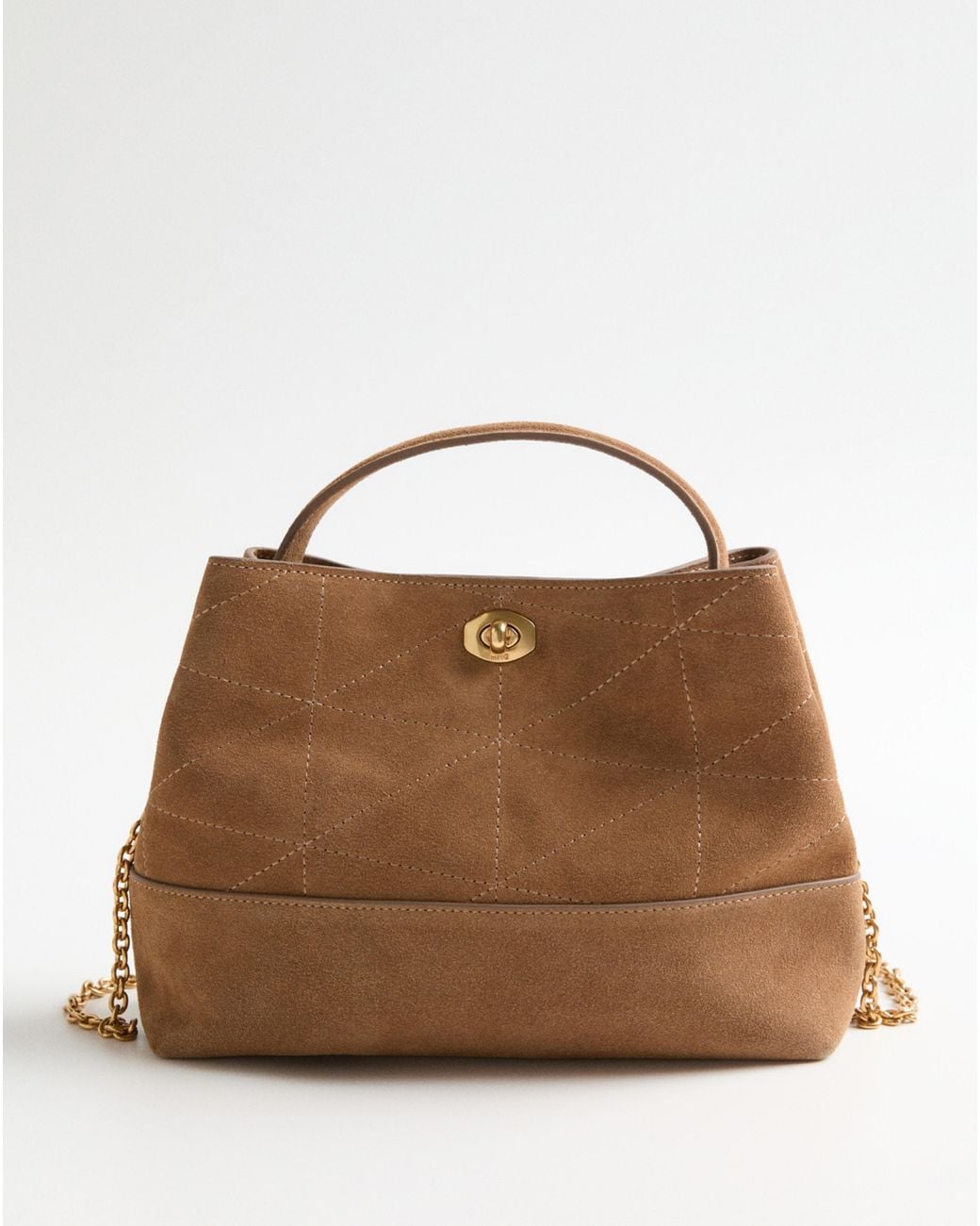 Mango Brown Bucket Bag