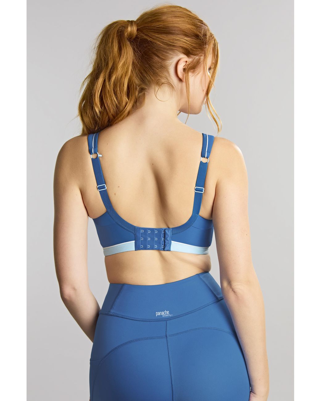 Panache Sports Blue Panache Power Wired Sports Bra