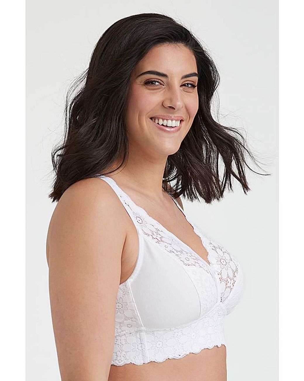 Miss Mary Of Sweden White Miss Mary Lace Dreams Bra