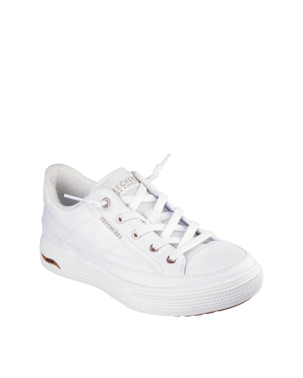 Skechers White Arcade E Fit