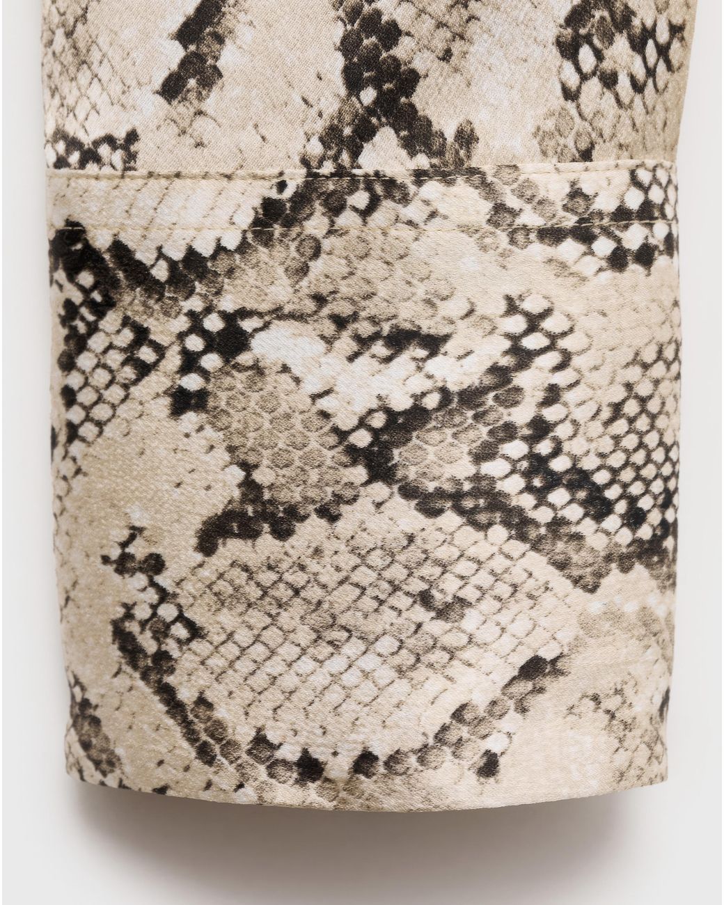 Mango Natural Ideale Snake Print Shirt