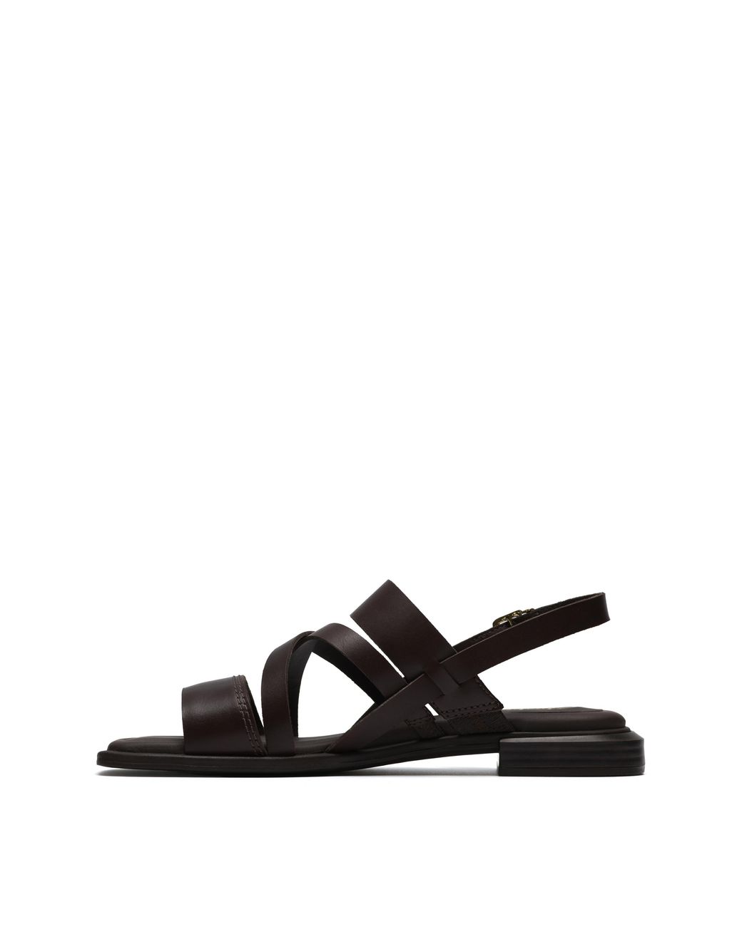 Clarks Black Ariany Leather Sandal D Fit