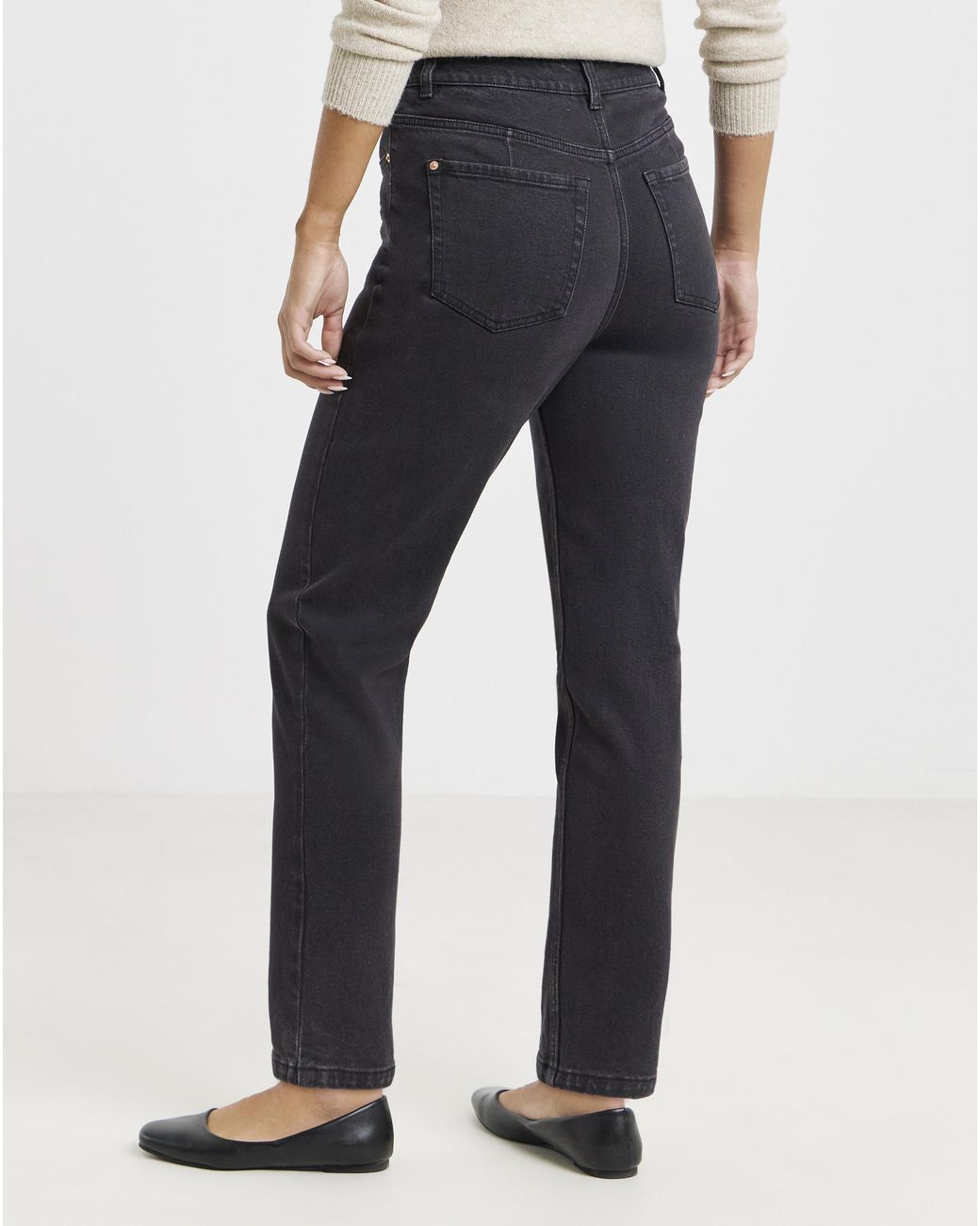 Simply Be Blue Sbe 99 1 Loose Mom Jeans